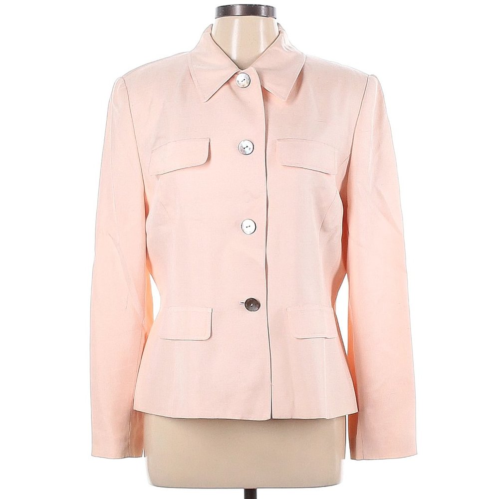 Valerie Stevens 100% Silk Jacket Size 12